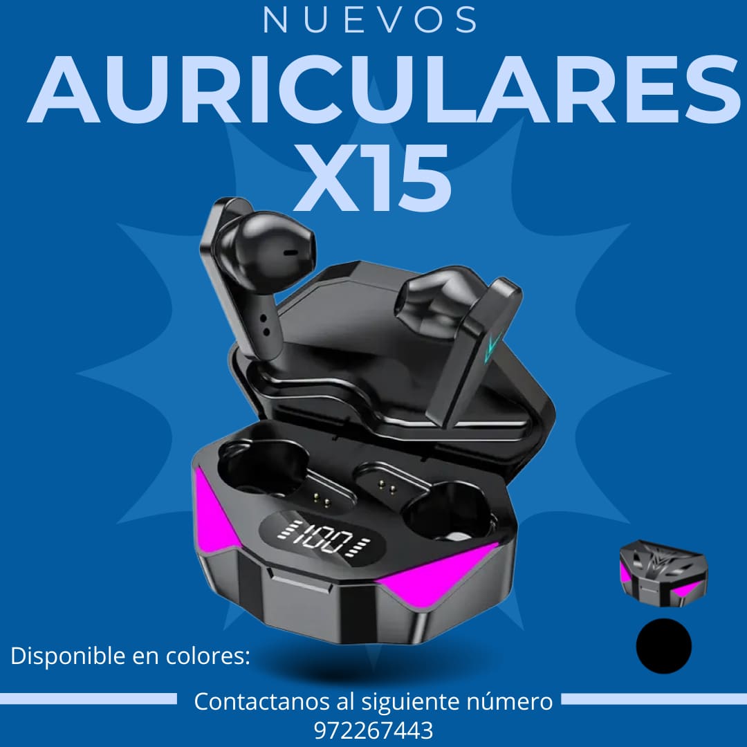 Auricular Inalámbrico Bluetooth Game X15